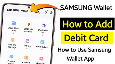 add nfc card to samsung wallet|how to use Samsung wallet.